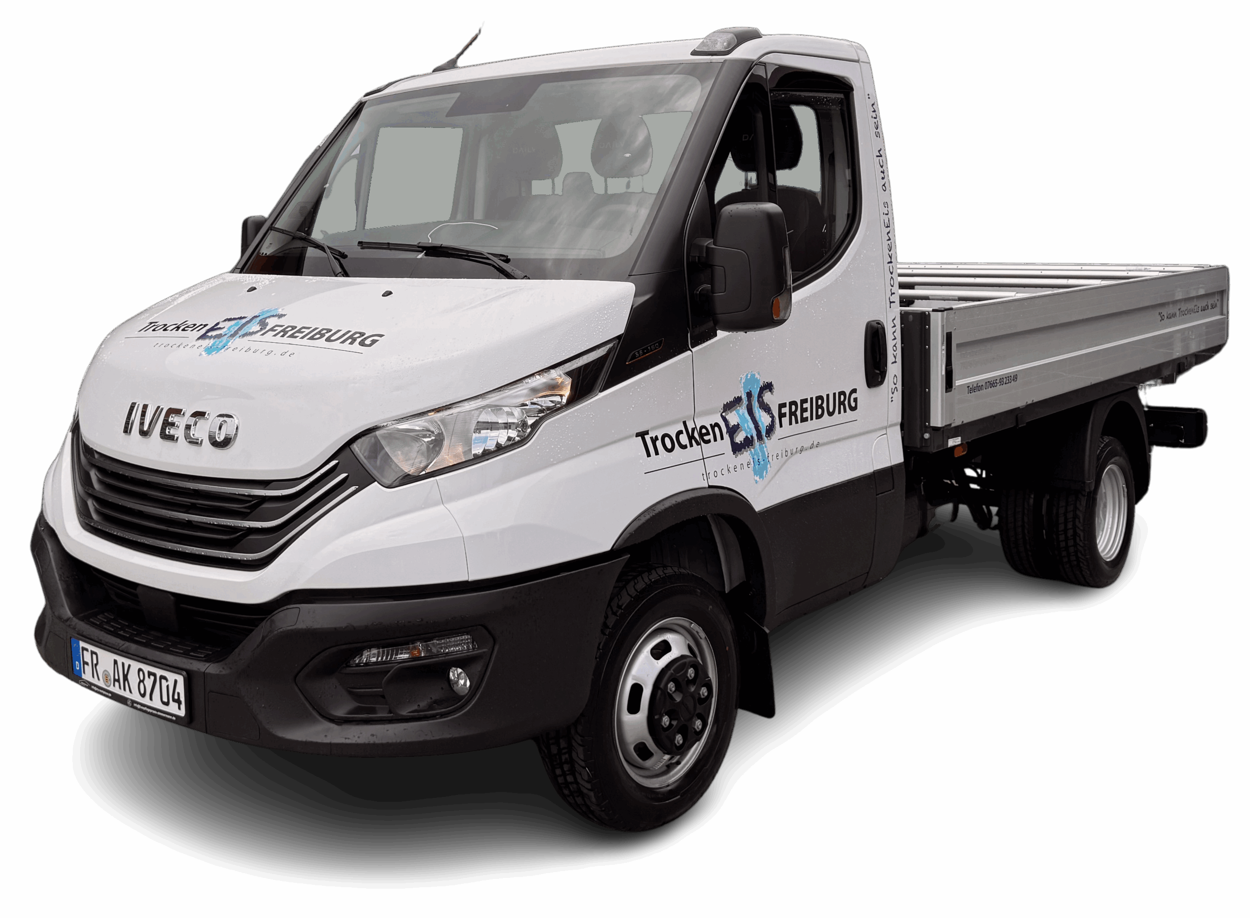 Trockeneis Fahrzeug